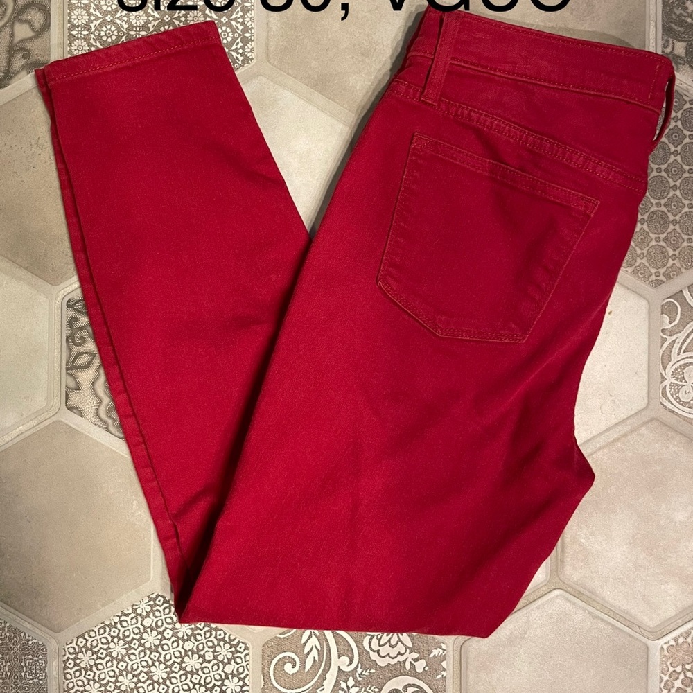 Lakeview Red Jeans